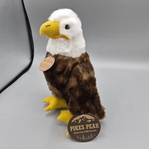 The Petting Zoo Plush 8" Bald Eagle